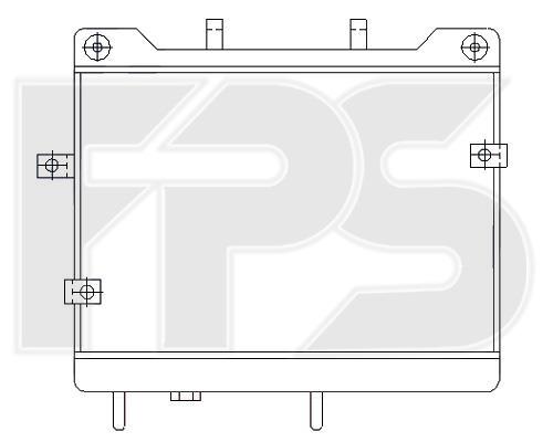 FPS FP 46 B22 Радіатор масляний FP46B22: Купити в Україні - Добра ціна на EXIST.UA!
