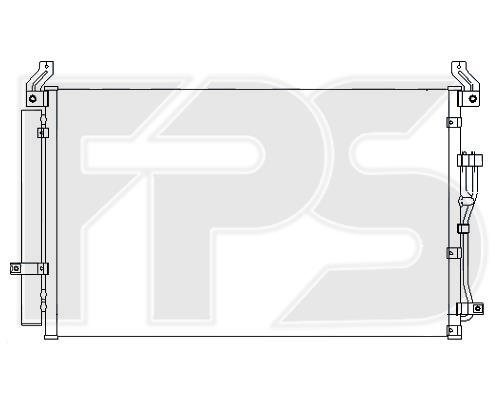 FPS FP 32 K102-X Радіатор кондиціонера (Конденсатор) FP32K102X: Купити в Україні - Добра ціна на EXIST.UA!