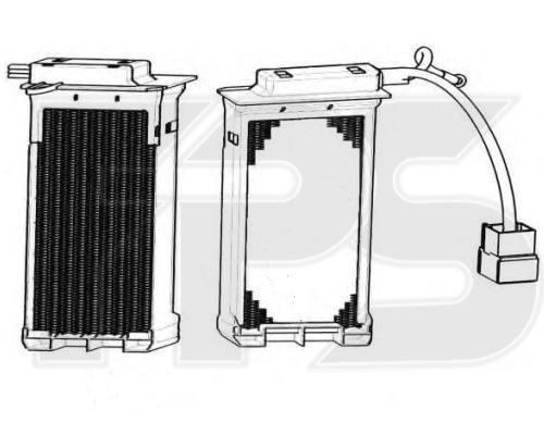 FPS FP 56 N157-X Радіатор опалювача салону FP56N157X: Приваблива ціна - Купити в Україні на EXIST.UA!