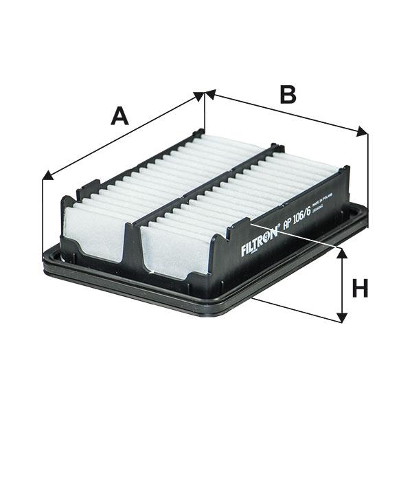 Filtron AP 106/6 Повітряний фільтр AP1066: Купити в Україні - Добра ціна на EXIST.UA!