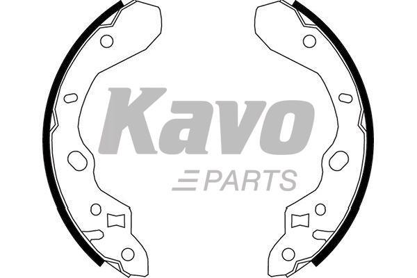 Колодки барабанного гальма Mazda 323 S (Мазда 323 С): KBS5413 Kavo parts Колодки гальмівні барабанні, комплект