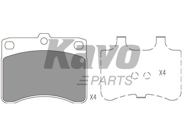 Kavo parts Гальмівні колодки, комплект – ціна 955 UAH