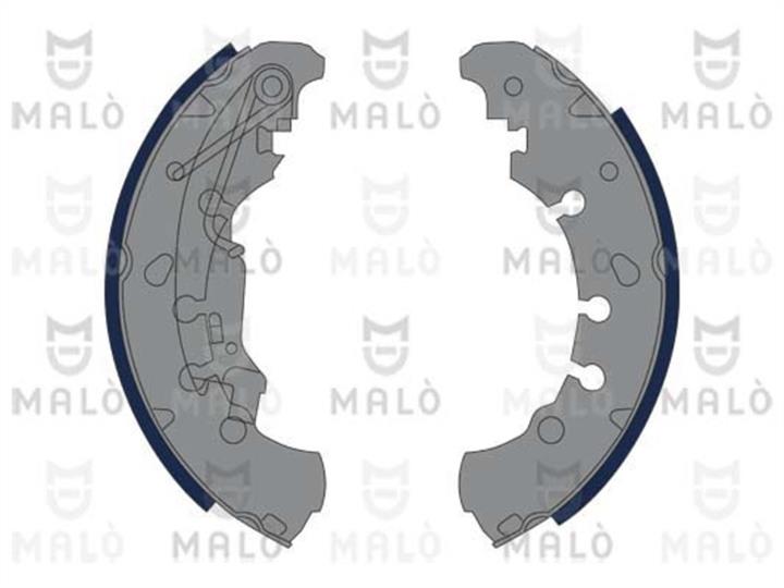 Malo 1390085 Колодки гальмівні барабанні, комплект 1390085: Купити в Україні - Добра ціна на EXIST.UA!