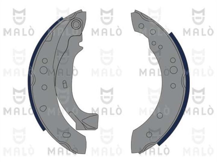 Malo 1390023 Колодки гальмівні барабанні, комплект 1390023: Купити в Україні - Добра ціна на EXIST.UA!