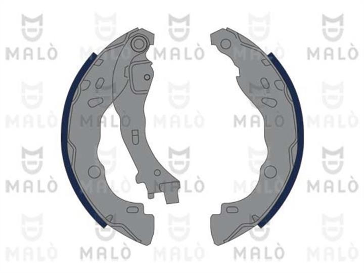 Malo 1390079 Колодки гальмівні барабанні, комплект 1390079: Купити в Україні - Добра ціна на EXIST.UA!