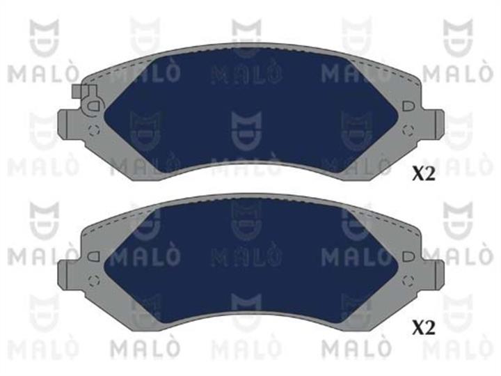 Malo 1051200 Гальмівні колодки, комплект 1051200: Купити в Україні - Добра ціна на EXIST.UA!