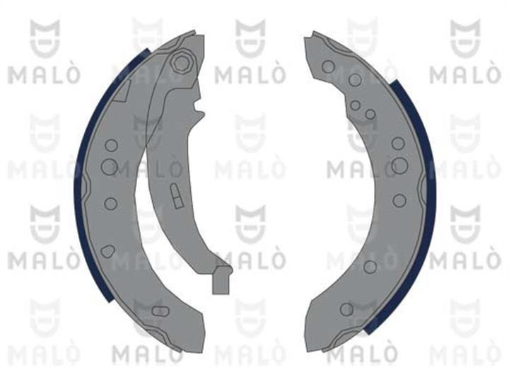 Malo 1390246 Колодки гальмівні барабанні, комплект 1390246: Купити в Україні - Добра ціна на EXIST.UA!