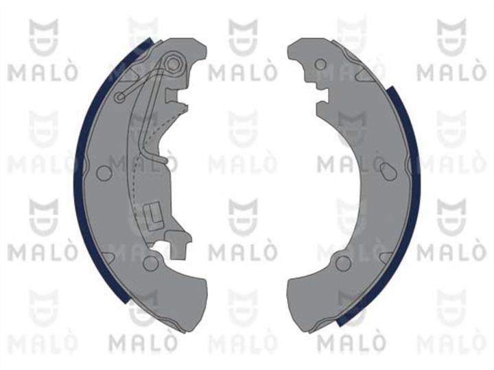 Malo 1390077 Колодки гальмівні барабанні, комплект 1390077: Купити в Україні - Добра ціна на EXIST.UA!