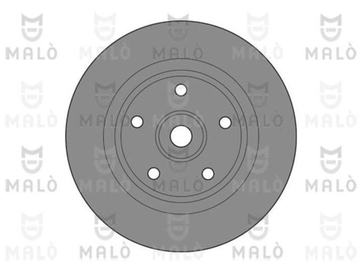 Malo 1110486 Диск гальмівний задній невентильований 1110486: Купити в Україні - Добра ціна на EXIST.UA!