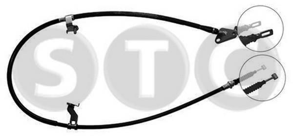 STC T482221 Трос гальма стоянки, лівий T482221: Купити в Україні - Добра ціна на EXIST.UA!