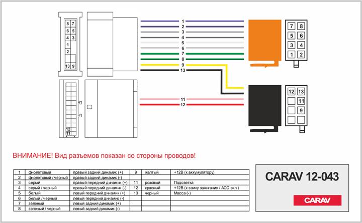 Автозапчастина Carav 12-043