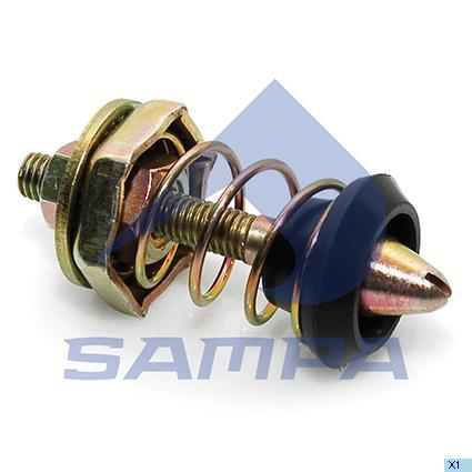 Sampa 1830 0466 Кронштейн кріплення облицювання радіатора 18300466: Купити в Україні - Добра ціна на EXIST.UA!
