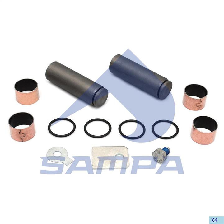 010596 Sampa Комплект монтажний гальмівних колодок
