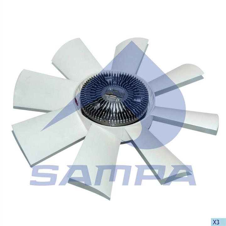 Sampa 041.411 Вентилятор радіатора охолодження 041411: Купити в Україні - Добра ціна на EXIST.UA!