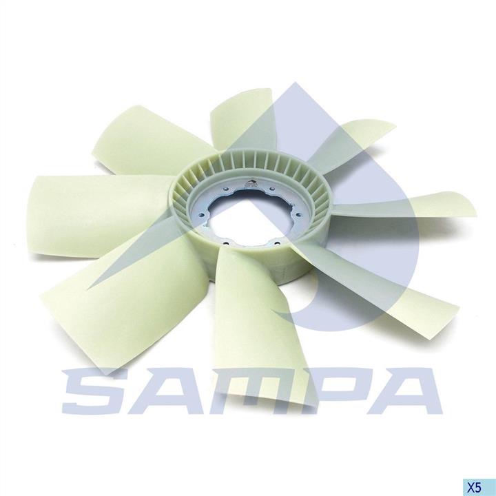 Sampa 041.408 Вентилятор радіатора охолодження 041408: Купити в Україні - Добра ціна на EXIST.UA!