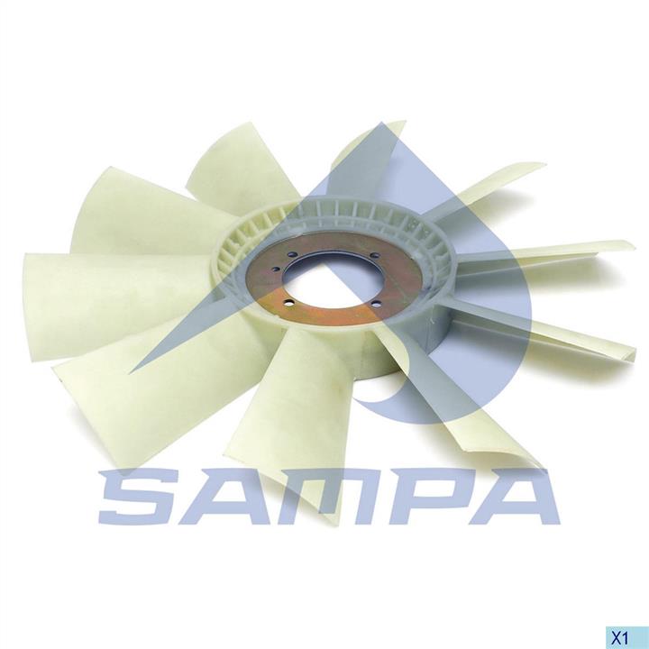 Sampa 021.345 Вентилятор радіатора охолодження 021345: Купити в Україні - Добра ціна на EXIST.UA!