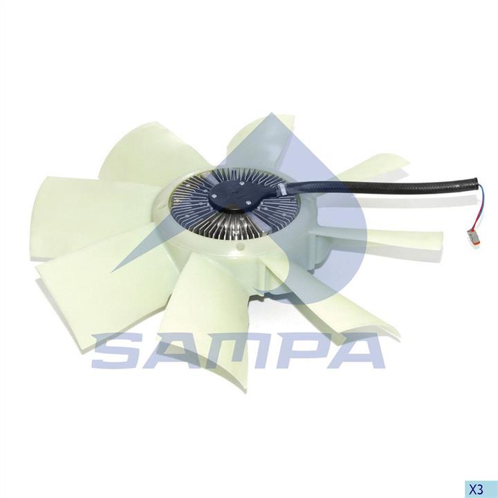 Sampa 041.398 Вентилятор радіатора охолодження 041398: Купити в Україні - Добра ціна на EXIST.UA!