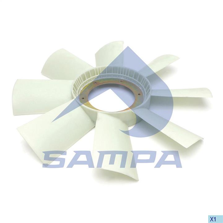 Sampa 021.344 Вентилятор радіатора охолодження 021344: Приваблива ціна - Купити в Україні на EXIST.UA!