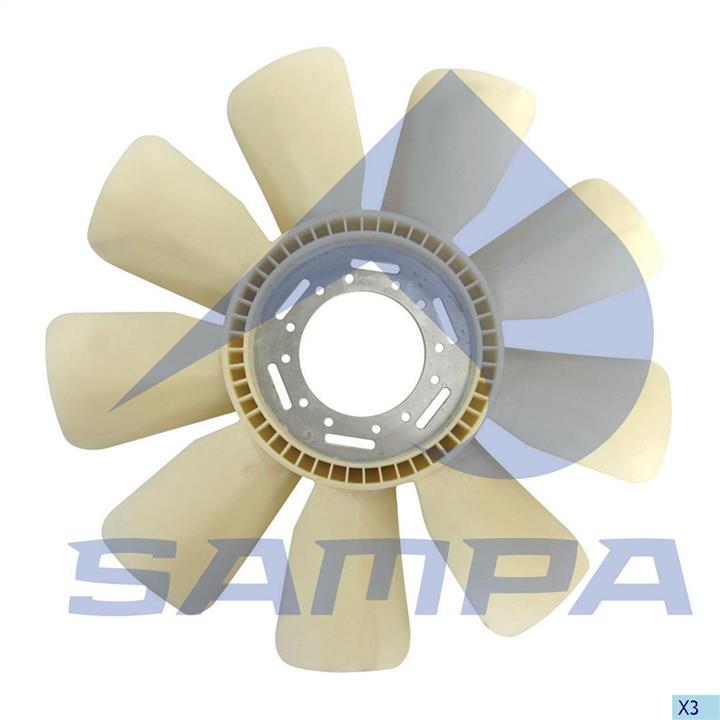 Sampa 051.025 Вентилятор радіатора охолодження 051025: Приваблива ціна - Купити в Україні на EXIST.UA!