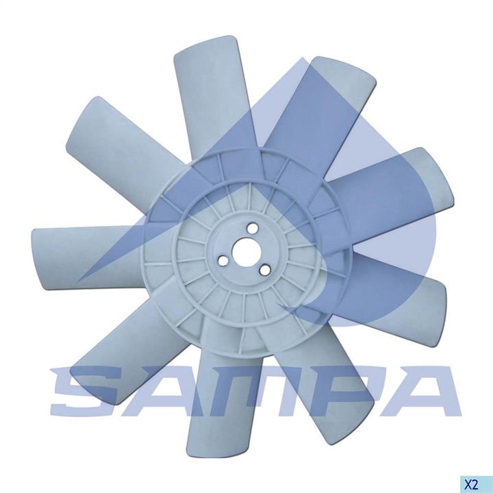 Sampa 061.005 Вентилятор радіатора охолодження 061005: Купити в Україні - Добра ціна на EXIST.UA!