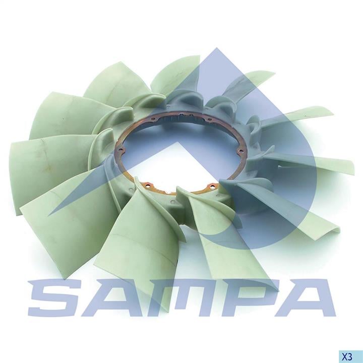 Sampa 051.232 Вентилятор радіатора охолодження 051232: Купити в Україні - Добра ціна на EXIST.UA!