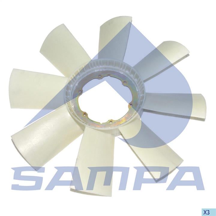 Sampa 079.293 Вентилятор радіатора охолодження 079293: Купити в Україні - Добра ціна на EXIST.UA!