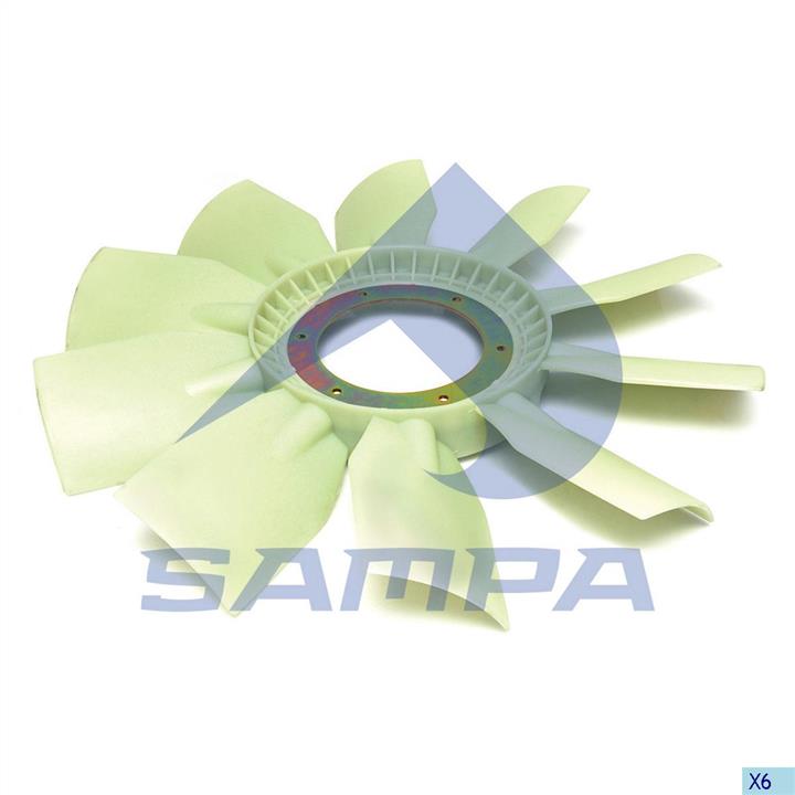 Sampa 033.226 Вентилятор радіатора охолодження 033226: Купити в Україні - Добра ціна на EXIST.UA!