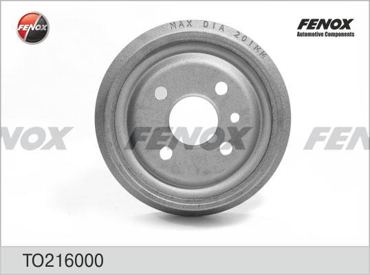 Fenox TO216000 Барабан гальмівний задній TO216000: Купити в Україні - Добра ціна на EXIST.UA!