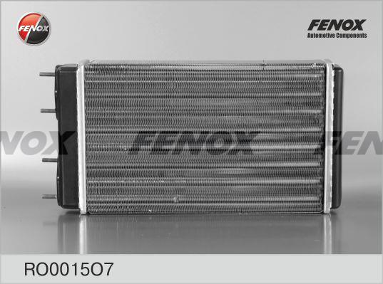 Fenox RO0015O7 Радіатор опалювача салону RO0015O7: Купити в Україні - Добра ціна на EXIST.UA!
