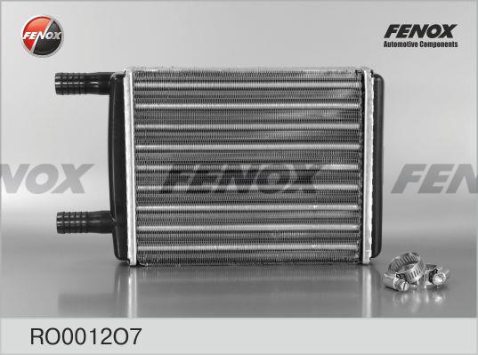 Fenox RO0012O7 Радіатор опалювача салону RO0012O7: Приваблива ціна - Купити в Україні на EXIST.UA!
