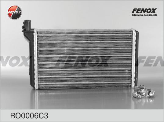 Fenox RO0006C3 Радіатор опалювача салону RO0006C3: Купити в Україні - Добра ціна на EXIST.UA!