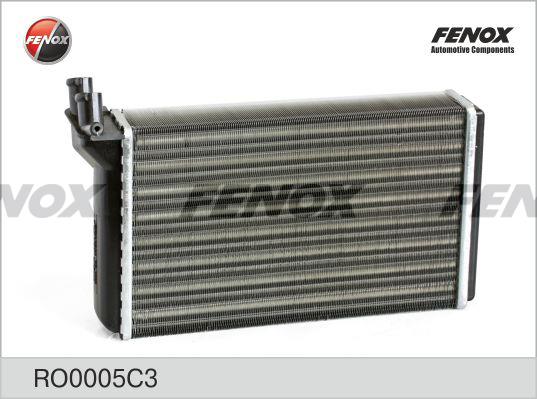 Fenox RO0005C3 Радіатор опалювача салону RO0005C3: Приваблива ціна - Купити в Україні на EXIST.UA!