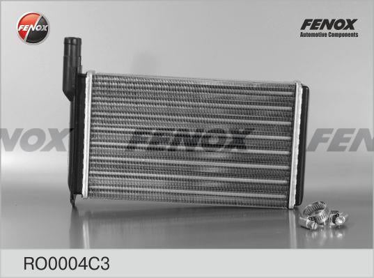 Fenox RO0004C3 Радіатор опалювача салону RO0004C3: Приваблива ціна - Купити в Україні на EXIST.UA!