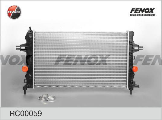 Fenox RC00059 Радіатор охолодження двигуна RC00059: Купити в Україні - Добра ціна на EXIST.UA!