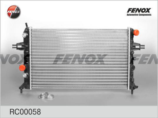 Fenox RC00058 Радіатор охолодження двигуна RC00058: Купити в Україні - Добра ціна на EXIST.UA!