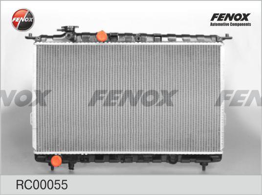 Fenox RC00055 Радіатор охолодження двигуна RC00055: Приваблива ціна - Купити в Україні на EXIST.UA!