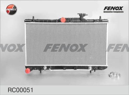 Fenox RC00051 Радіатор охолодження двигуна RC00051: Купити в Україні - Добра ціна на EXIST.UA!