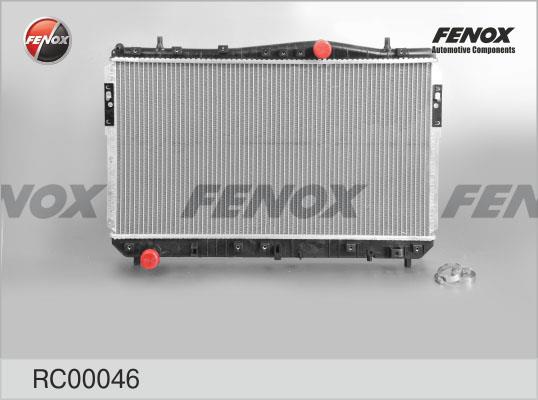 Fenox RC00046 Радіатор охолодження двигуна RC00046: Купити в Україні - Добра ціна на EXIST.UA!