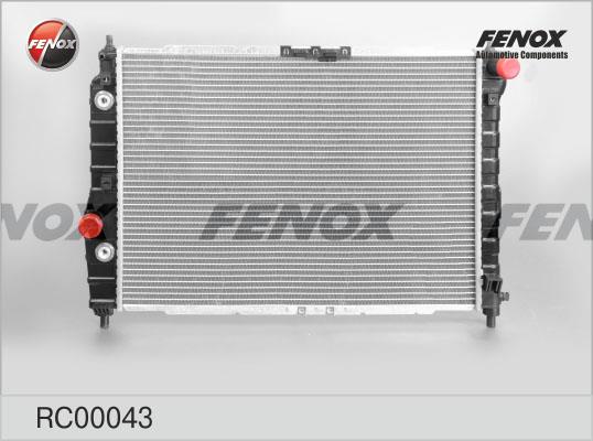 Fenox RC00043 Радіатор охолодження двигуна RC00043: Купити в Україні - Добра ціна на EXIST.UA!