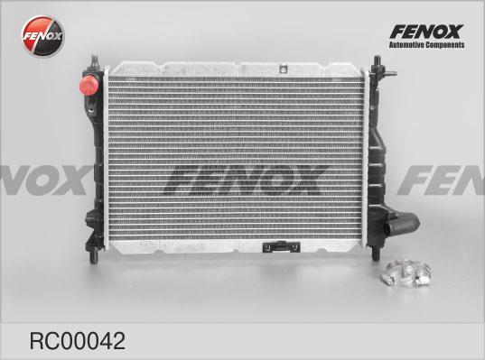 Fenox RC00042 Радіатор охолодження двигуна RC00042: Приваблива ціна - Купити в Україні на EXIST.UA!