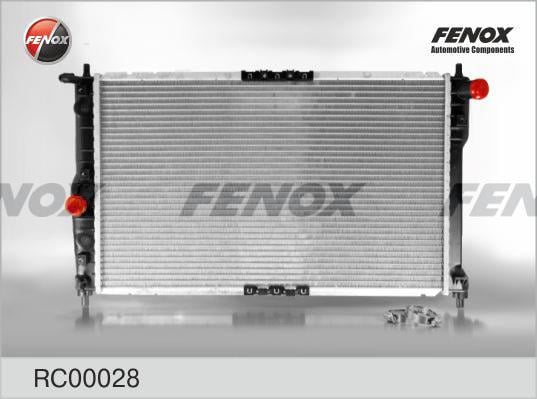Fenox RC00028 Радіатор охолодження двигуна RC00028: Купити в Україні - Добра ціна на EXIST.UA!