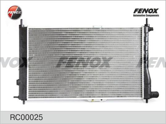 Fenox RC00025 Радіатор охолодження двигуна RC00025: Купити в Україні - Добра ціна на EXIST.UA!
