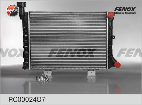Fenox RC00024O7 Радіатор охолодження двигуна RC00024O7: Приваблива ціна - Купити в Україні на EXIST.UA!