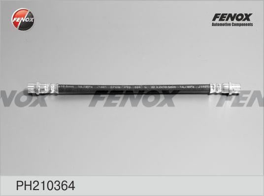 Fenox PH210364 Гальмівний шланг PH210364: Купити в Україні - Добра ціна на EXIST.UA!