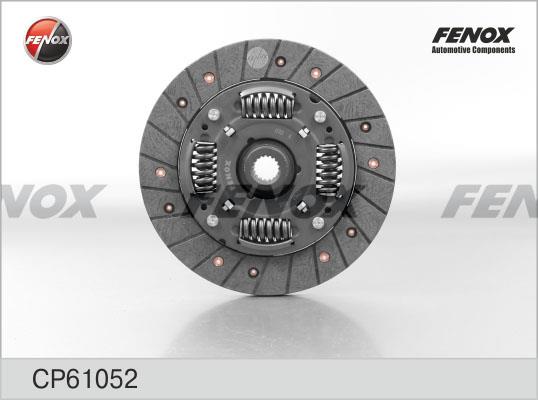 Fenox CP61052 Диск зчеплення CP61052: Приваблива ціна - Купити в Україні на EXIST.UA!
