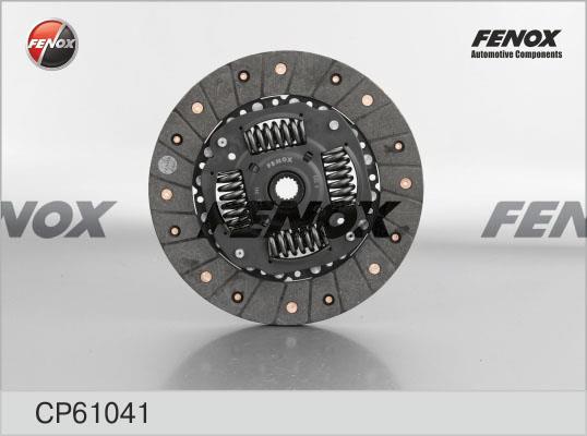 Fenox CP61041 Диск зчеплення CP61041: Приваблива ціна - Купити в Україні на EXIST.UA!