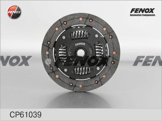 Fenox CP61039 Диск зчеплення CP61039: Купити в Україні - Добра ціна на EXIST.UA!