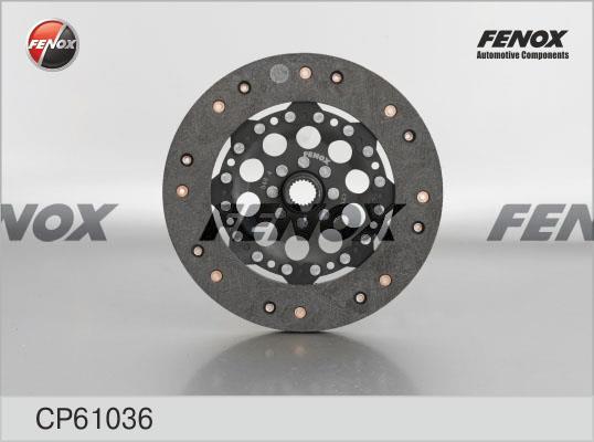 Fenox CP61036 Диск зчеплення CP61036: Купити в Україні - Добра ціна на EXIST.UA!
