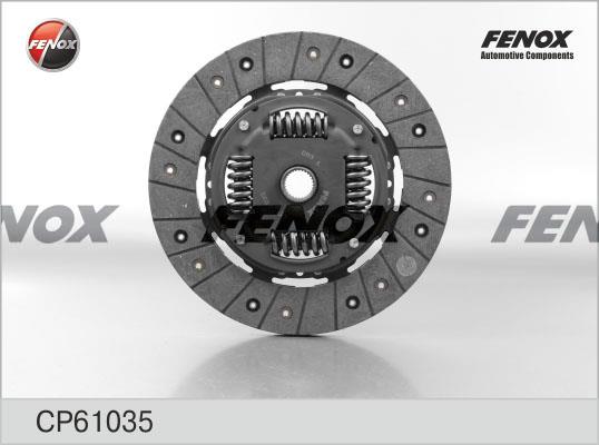 Fenox CP61035 Диск зчеплення CP61035: Купити в Україні - Добра ціна на EXIST.UA!