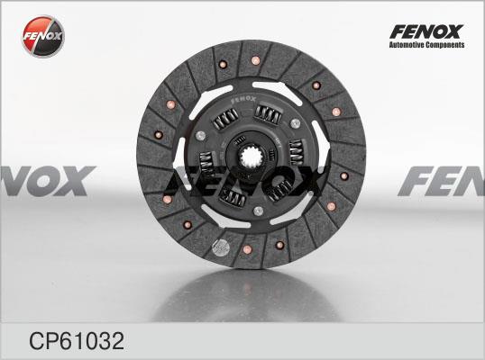 Fenox CP61032 Диск зчеплення CP61032: Приваблива ціна - Купити в Україні на EXIST.UA!